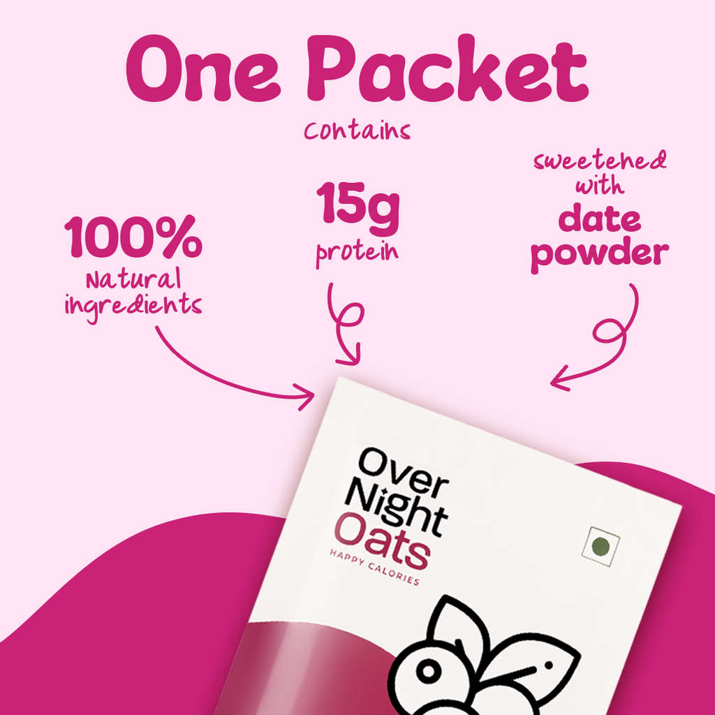 OverNightOats Mixed Berries Creme | Grocsy