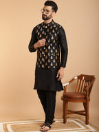 Sojanya Band Collar Regular Kurta & Churidar With Nehru Collar | Grocsy
