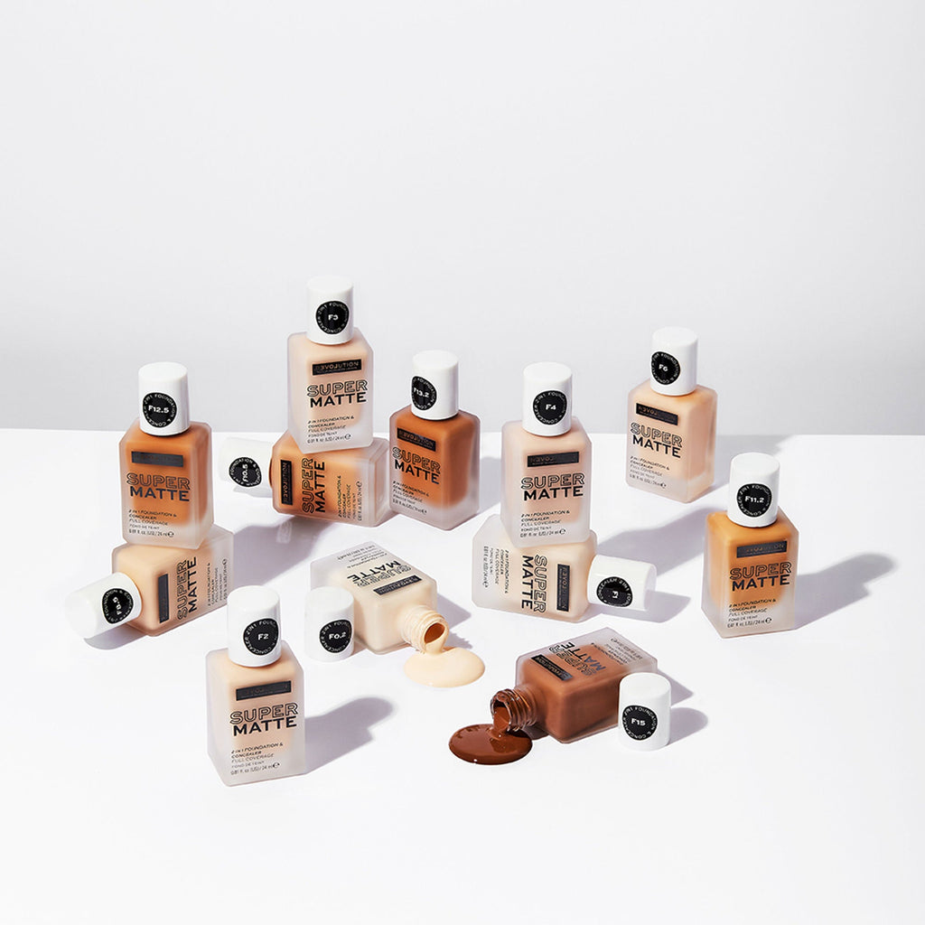 Makeup Revolution Relove Supermatte Foundation - F13-2 | Grocsy