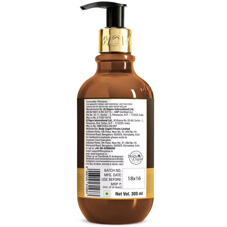 Wow Skin Science Macadamia Nut Oil Shampoo | Grocsy