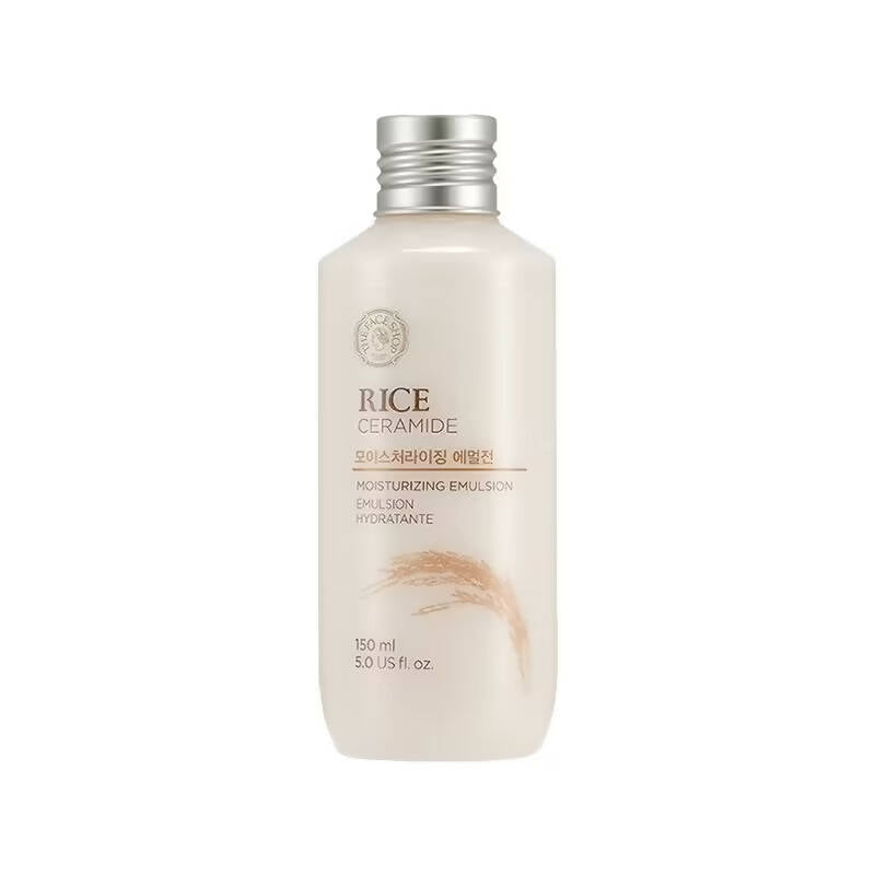 The Face Shop Rice & Ceramide Moisturizing Emulsion - Korean Skincare | Grocsy