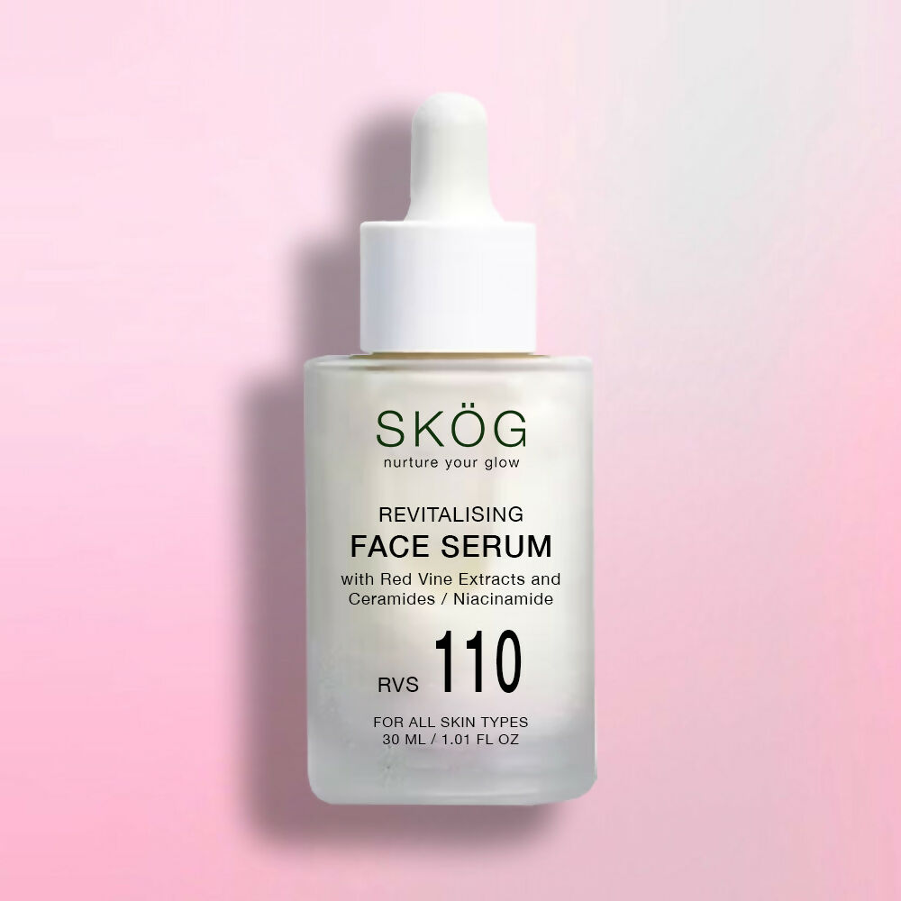Skog Revitalising Face Serum With Red Vine Extract | Grocsy