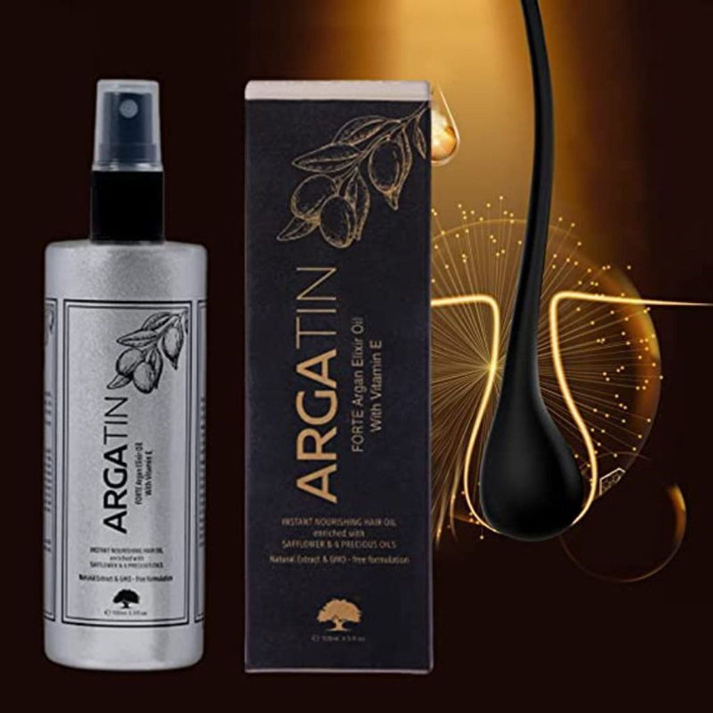 Argatin Argan Elixir Oil For Dry Damaged & Frizzy Hair | Grocsy