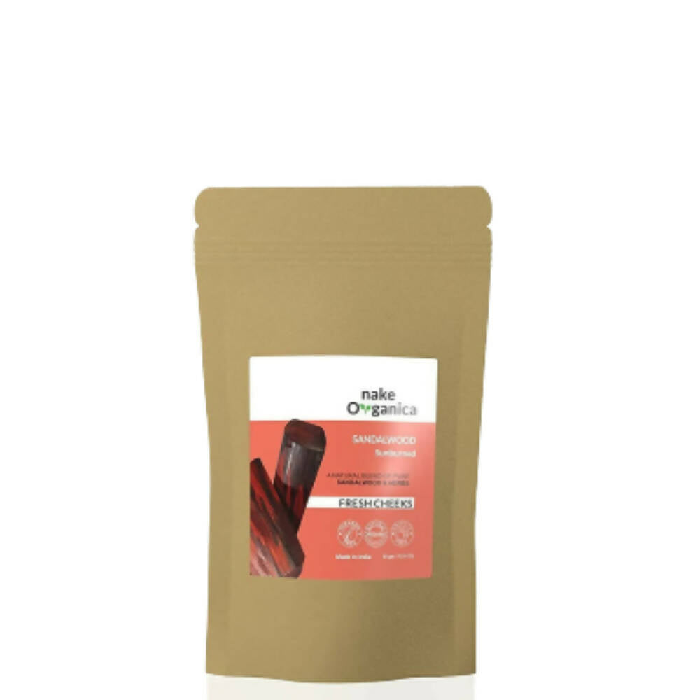 Nake Organica Sandalwood Fresh Cheeks Face Mask | Grocsy