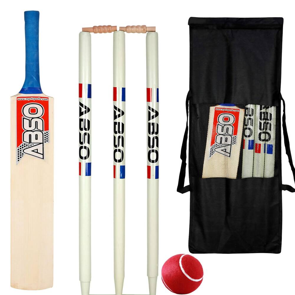 ABSO Wooden Cricket kit ?(Size 4) | Grocsy