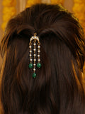 Ruby Raang Chanda Pearl Droppings Hair Pin | Grocsy