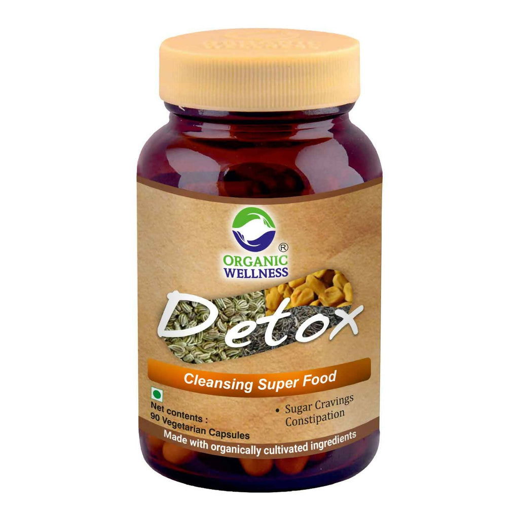 Organic Wellness Detox Vegetarian Capsules | Grocsy