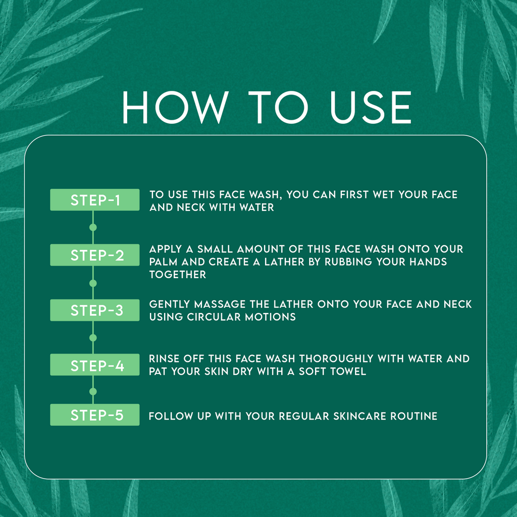 Jovees Tea Tree Oil Control Face Wash | Grocsy