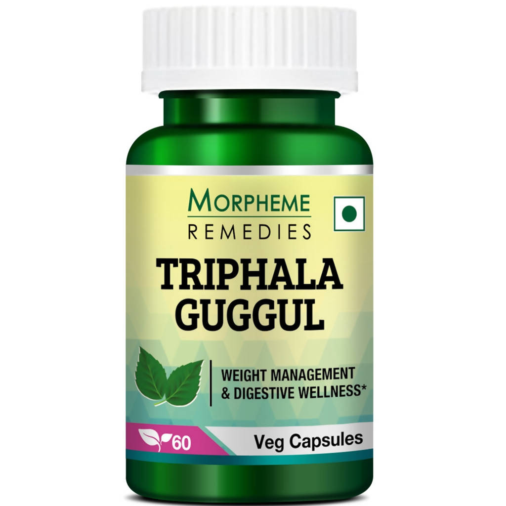 Morpheme Remedies Triphala Guggul Capsules | Grocsy