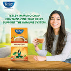 Tetley Immuno Chai Loose Leaf Flavoured Black Tea | Grocsy