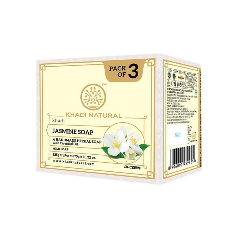 Khadi Natural Jasmine Handmade Soap | Grocsy