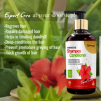 Urbaano Herbal Anti Hair fall Hibiscus Extract Rich Shampoo & Conditioner | Grocsy