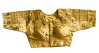 Vamika Beautiful Golden Banglori Silk Embroidery Blouse | Grocsy
