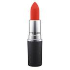 Mac Powder Kiss Lipstick - Style Shocked! Clean Red Orange | Grocsy