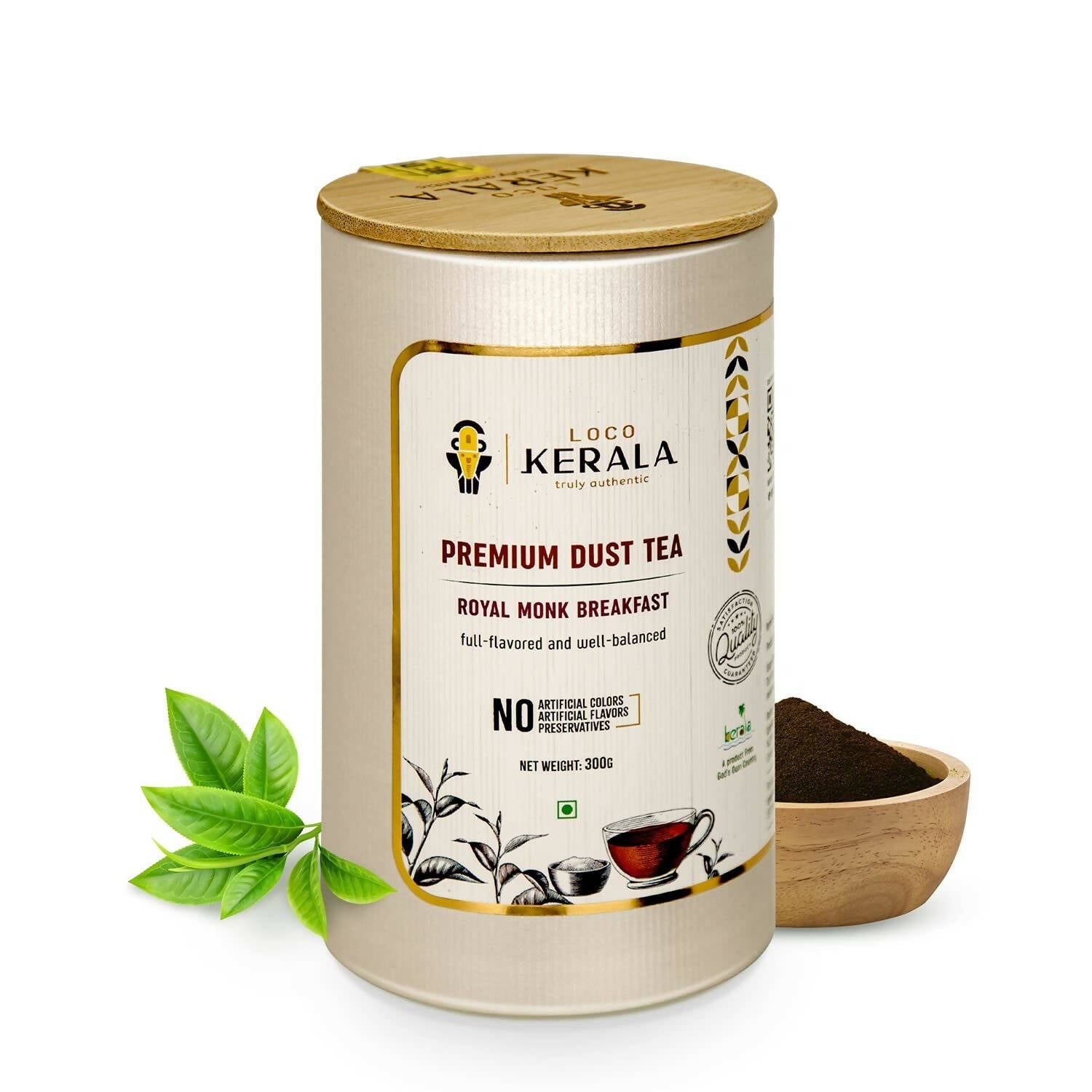 LocoKerala Royal Monk Breakfast Premium Dust Tea | Grocsy