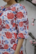 Aayaa Pure Muslin printed Multi Co-Ord Set - Multi Color | Grocsy