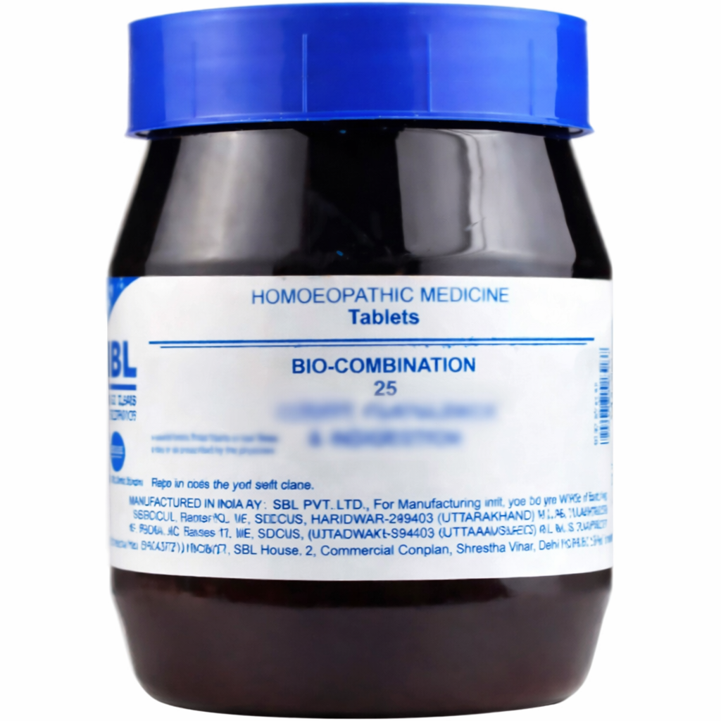 SBL Homeopathy Bio-Combination 25 Tablets | Grocsy