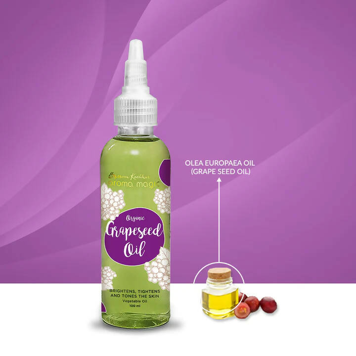 Blossom Kochhar Aroma Magic Grapeseed Organic Oil | Grocsy