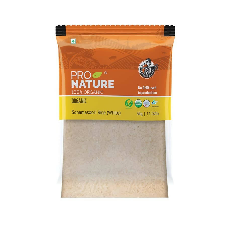 Pro Nature 100% Organic Sonamasoori Rice | Grocsy