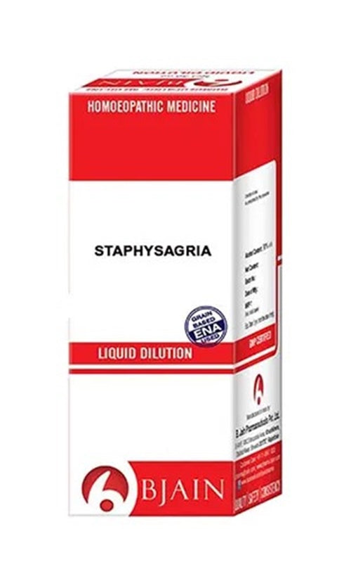 Bjain Homeopathy Staphysagria Dilution | Grocsy