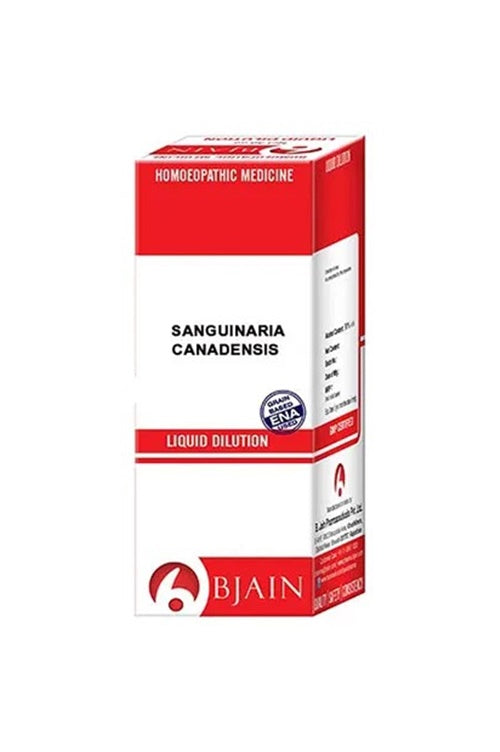 Bjain Homeopathy Sanguinaria Canadensis Dilution | Grocsy