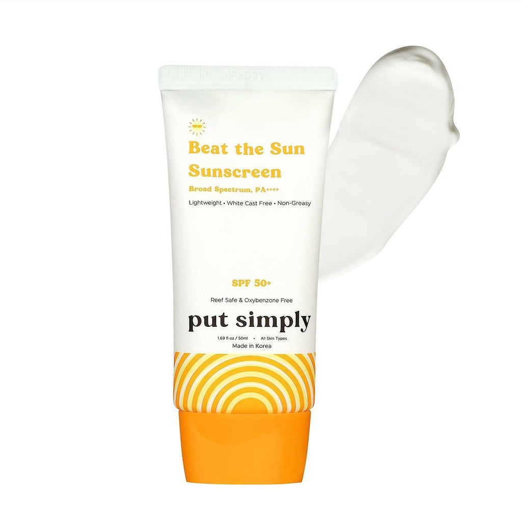 Put Simply BroadSpectrum Korean Sunscreen SPF 50 PA++++ | Grocsy