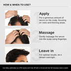 Bare Anatomy Advanced Hair Growth Serum for Scalp 3% Redensyl, 4% Anagain, 3% Baicapil | Grocsy