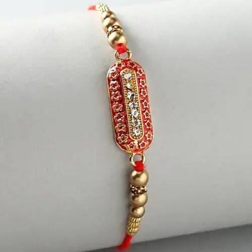 Capsule Rakhi and Ferrero Rocher Box | Grocsy