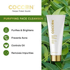 Coccoon Purifying Face Cleanser With White Tea & Neem | Grocsy
