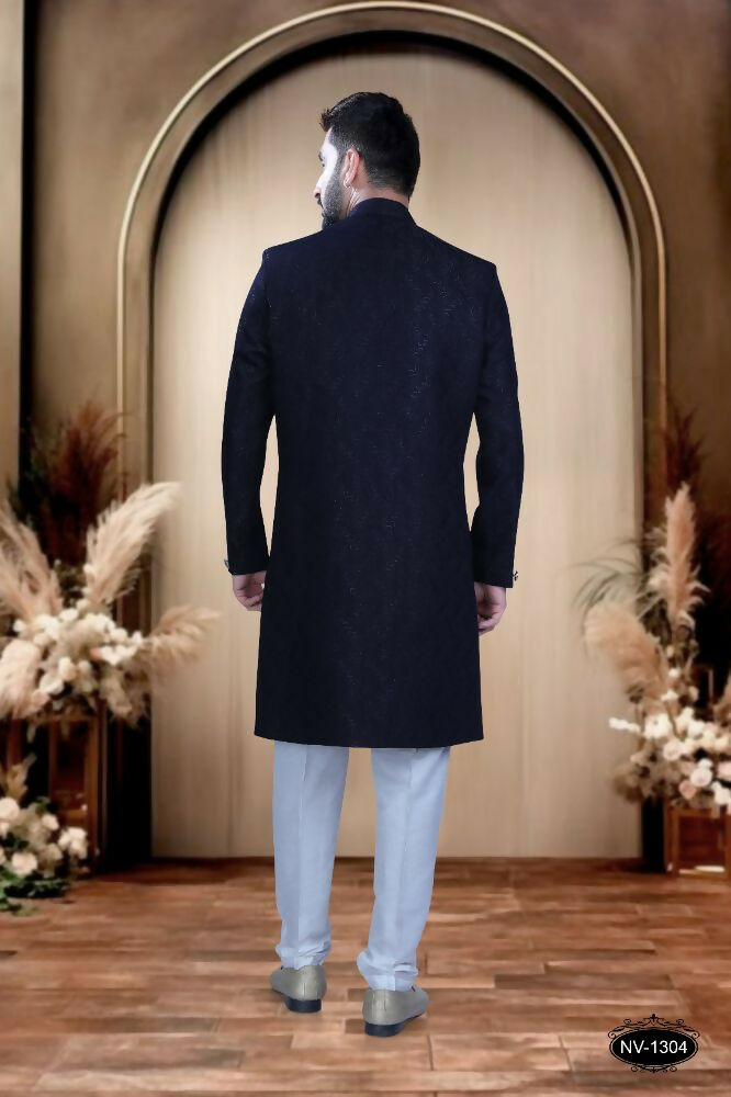 Joban Fashion Men's Blue TR Kurta with Pyjama | Grocsy