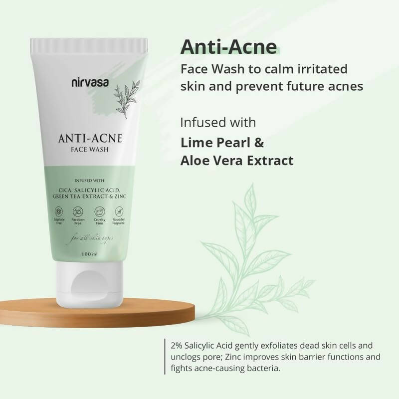 Nirvasa Anti-Acne Face Wash | Grocsy