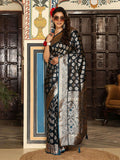 Shree Shyam Fashion Teal Silk Saree | Grocsy