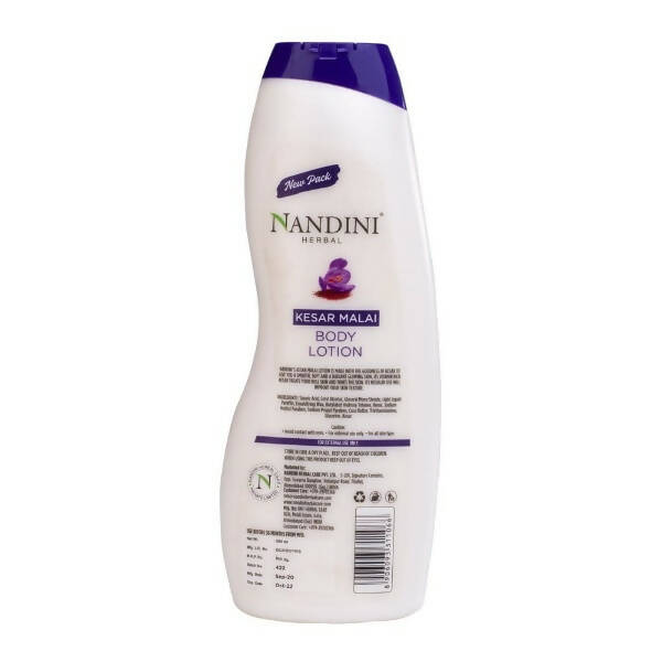 Nandini Herbal Kesar Malai Body Lotion | Grocsy