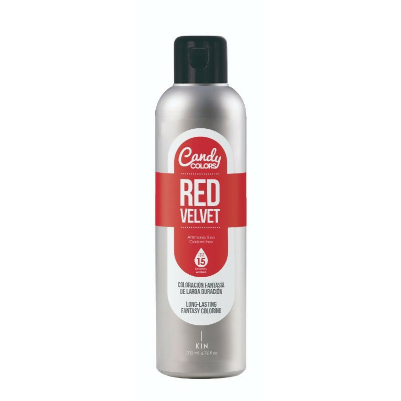 Kin Cosmetics Candy Colors Hair Color - Red Velvet | Grocsy
