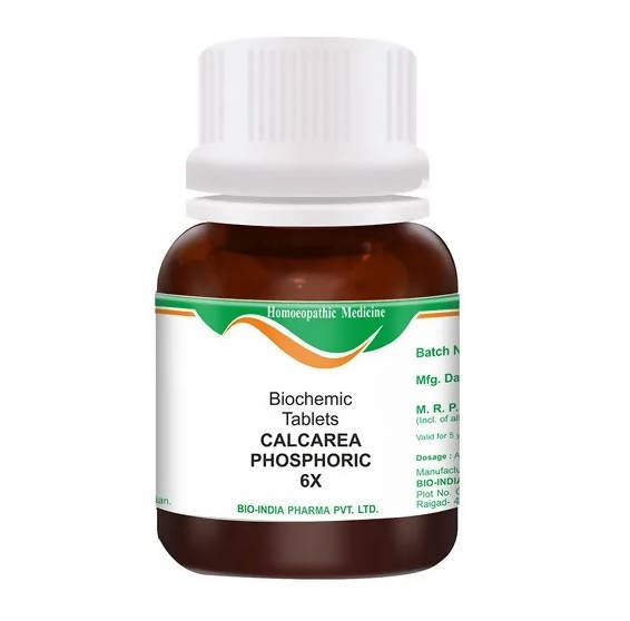 Bio India Homeopathy Calcarea Phosphoric Biochemic Tablets | Grocsy