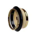 Brass Alloy Designer Brass Five Bangle Set - The Pari