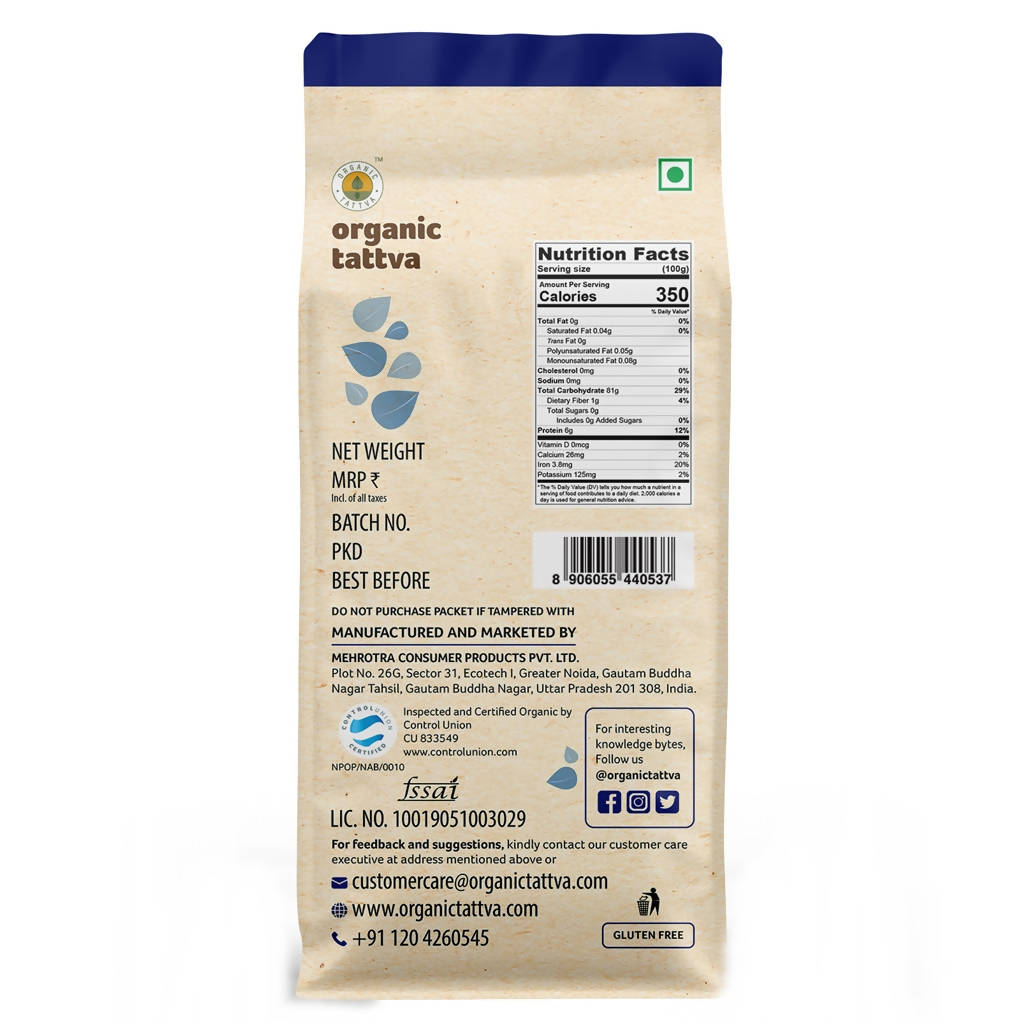 Organic Tattva Sonamasuri Rice White | Grocsy