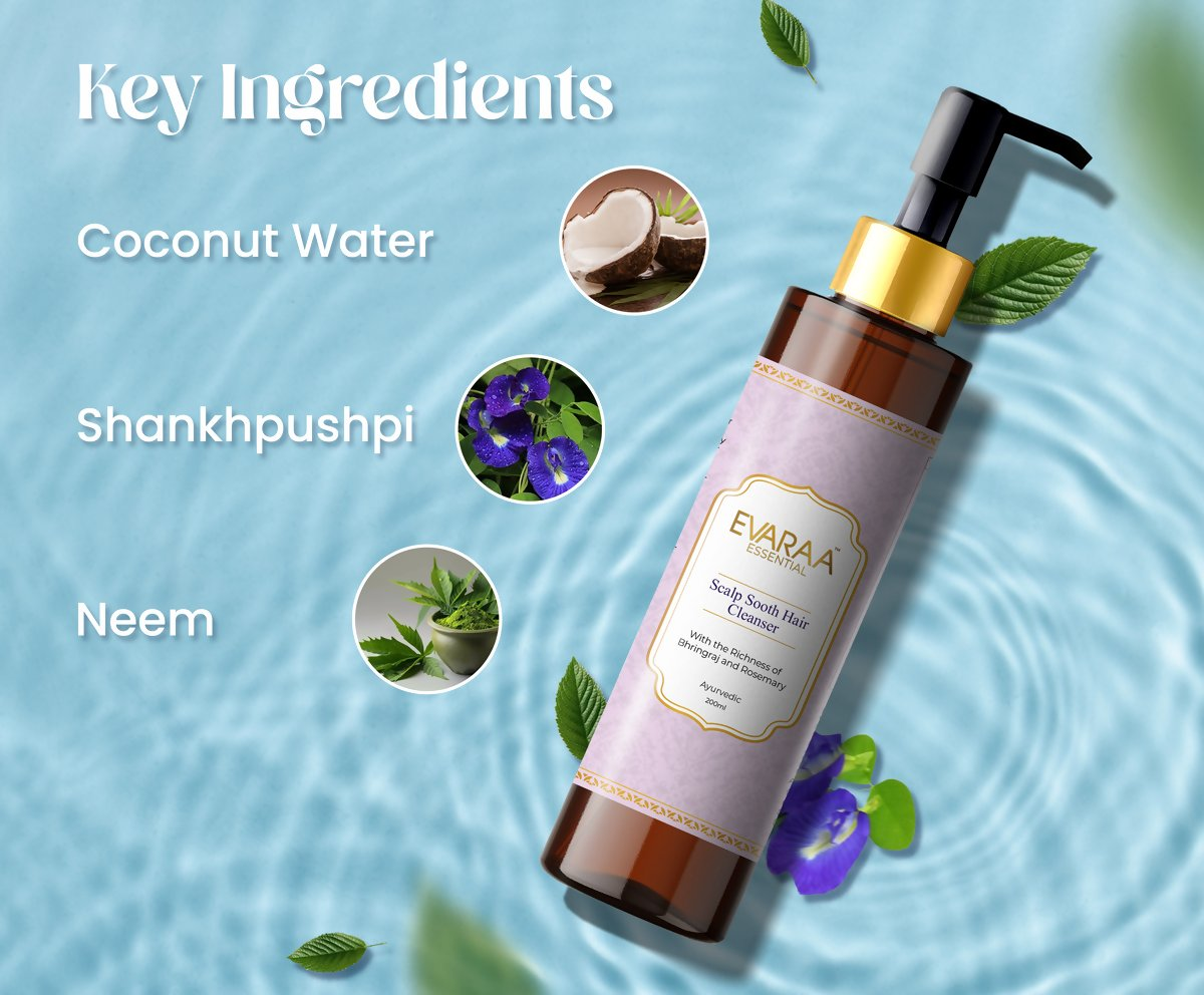 Evaraa Essential Scalp Sooth Hair Cleanser | Grocsy