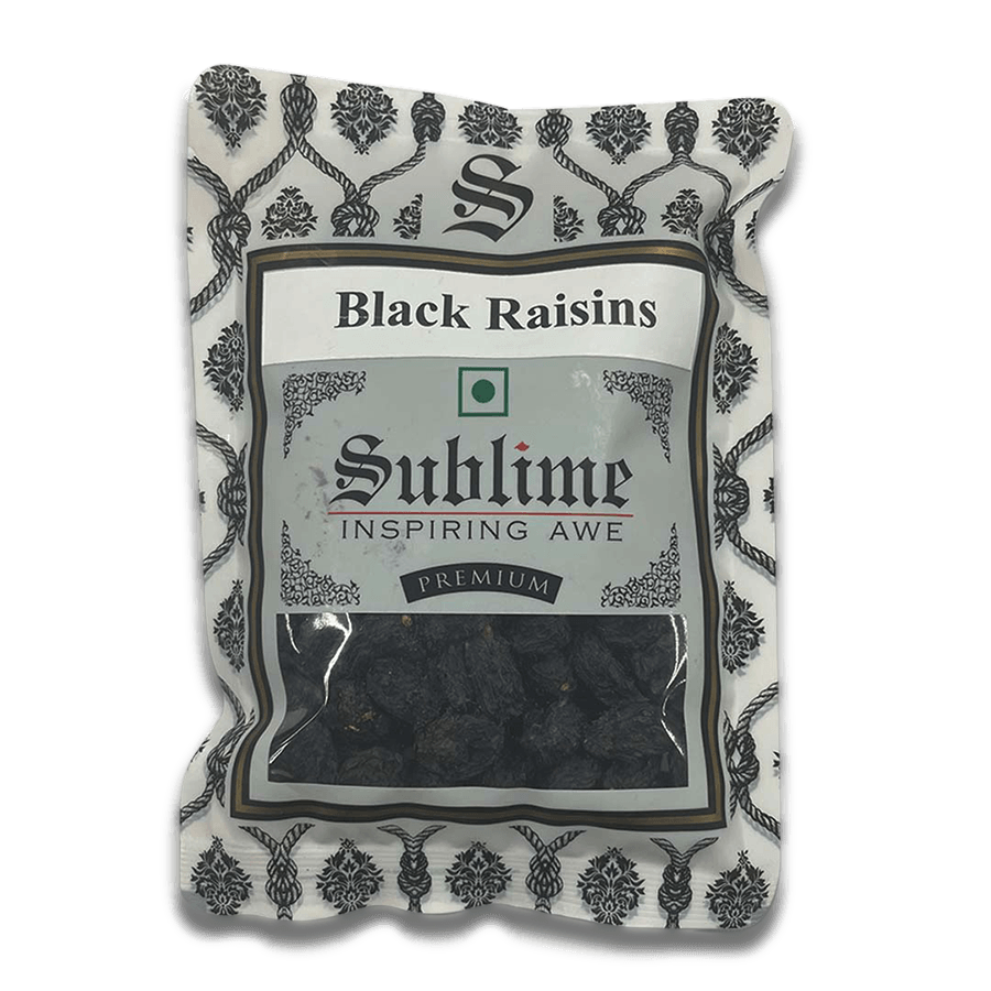 Sublime Inspiring Awe Black Raisins | Grocsy
