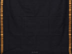 Black Uppada Cotton Handloom Saree with Assorted Buta Pallu Design - Global Threads | Grocsy