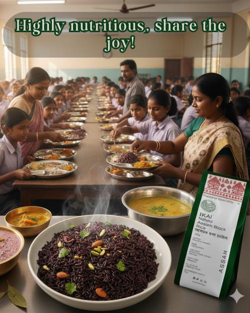 IKAI Natural Assam Black Rice