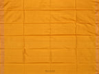 Blue and Yellow Uppada Silk Handloom Saree with Buta and Ikat Border Design - Global Threads | Grocsy