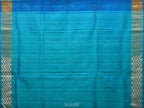 Blue Uppada Silk Handloom Saree with All Over Floral Design - Global Threads | Grocsy