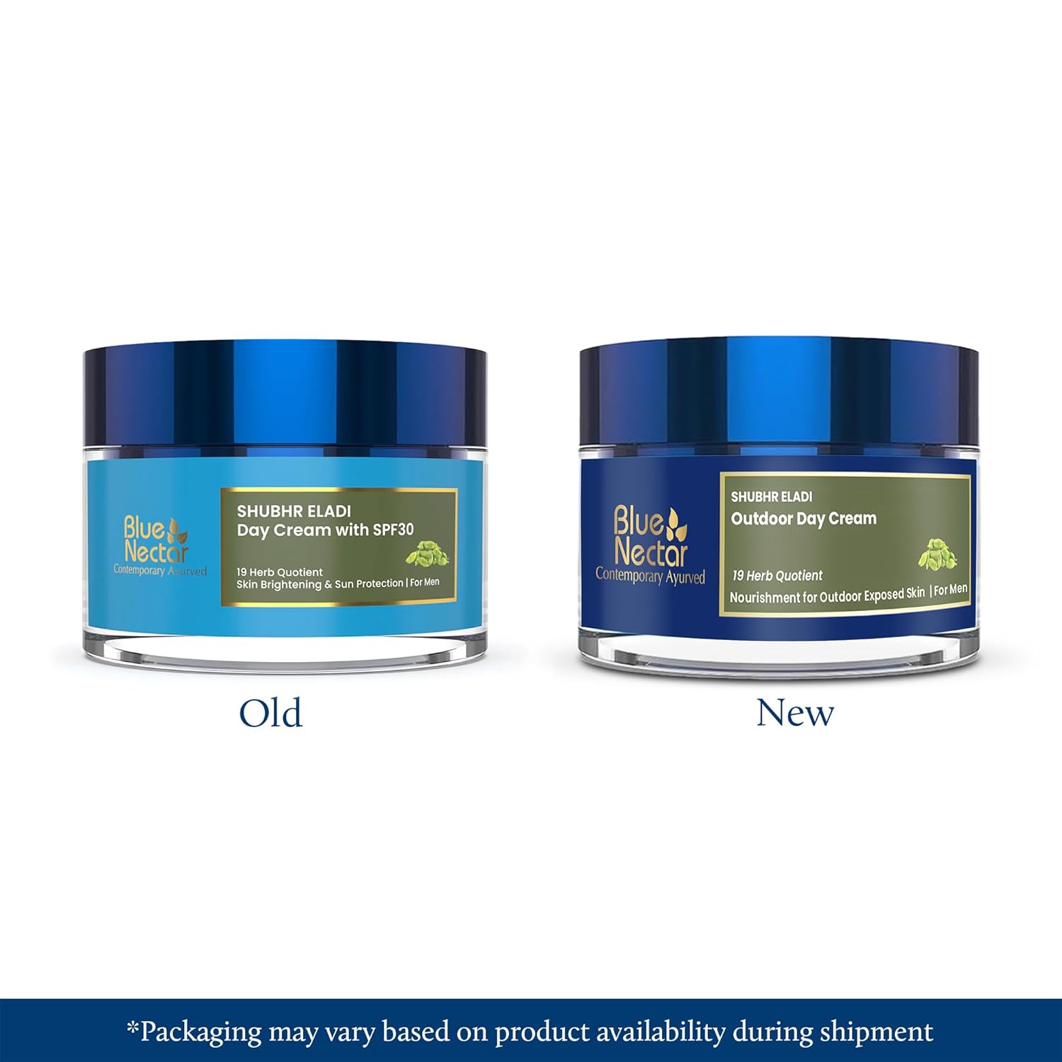 Blue Nectar Shubhr Day Brightening & Radiance Eladi Cream with Spf 30 for Men | Grocsy