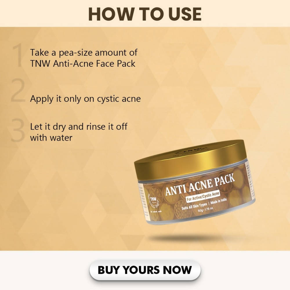 The Natural Wash Anti-Acne Pack For Active/Cystic Acne | Grocsy