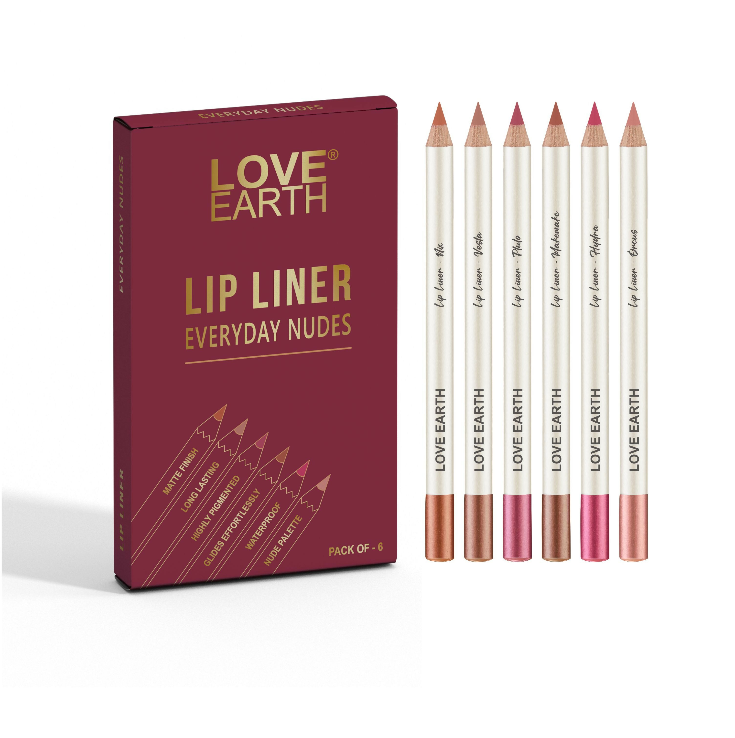 Love Earth Lip Liner – Everyday Nudes | Grocsy
