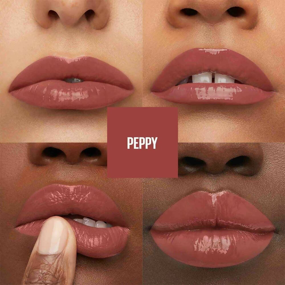Maybelline New York Super Stay Vinyl Ink Liquid Lipstick, Instant Shine Lasts Up To 16H - Peppy | Grocsy