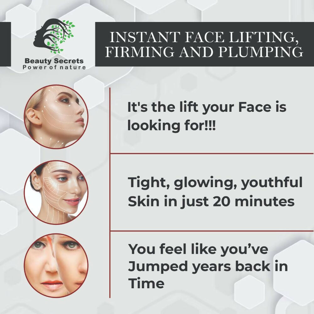 Beauty Secrets Natural Face Lifting Mask/Pack | Grocsy