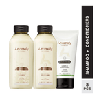 Anomaly by Priyanka Chopra Hydrating Shampoo, Smoothing Conditioner & Leave-In Conditioner Combo | Grocsy