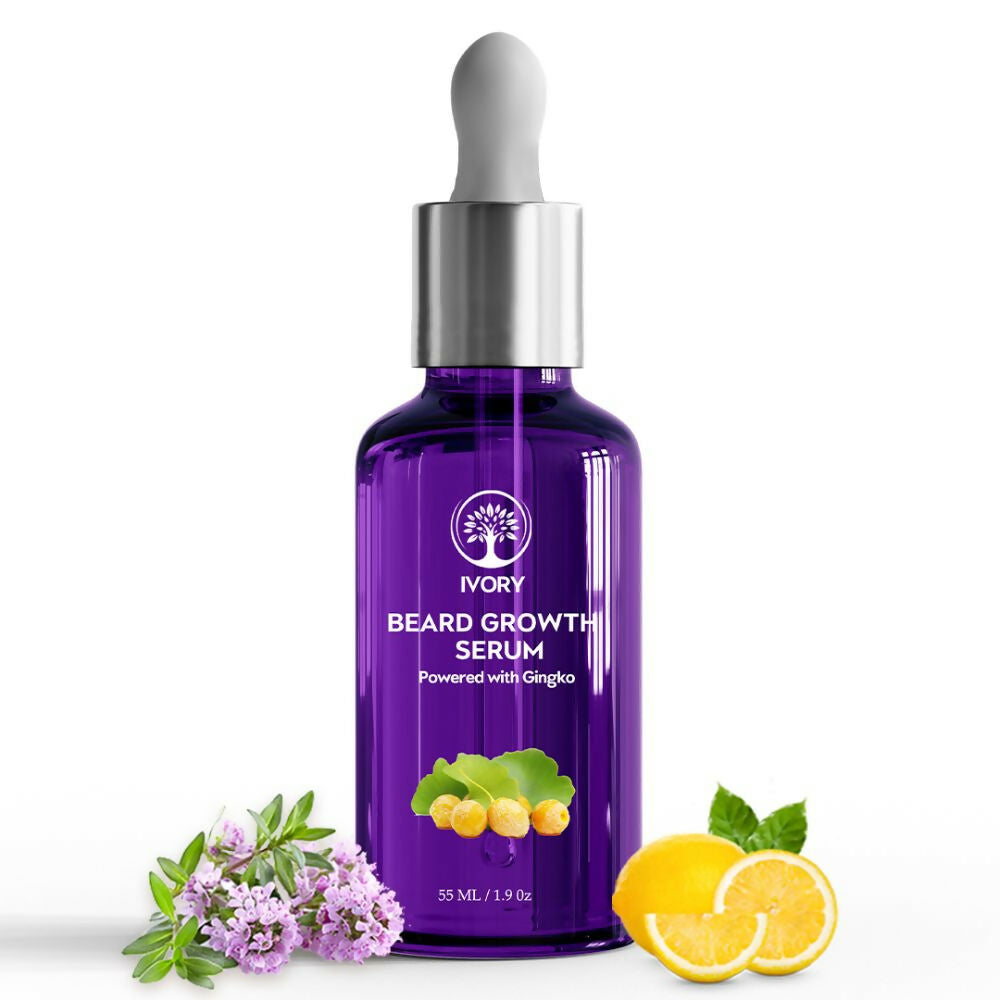 Ivory Natural Beard Growth Serum For Beard Wellness | Grocsy